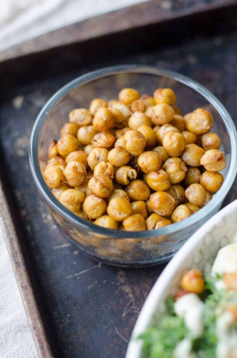 How to make delicious and healthy Roasted Chickpeas