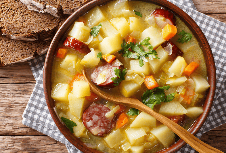 vegetable potato soup