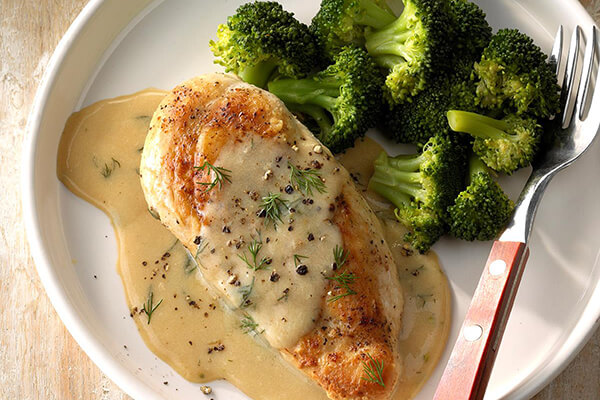 Chicken and Broccoli