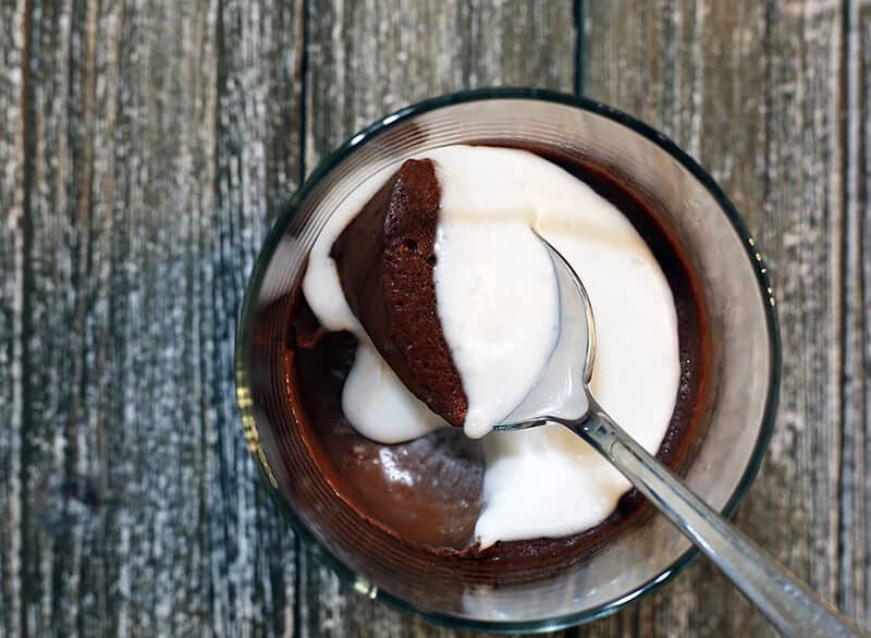 Whipped Chocolate Coconut Pudding