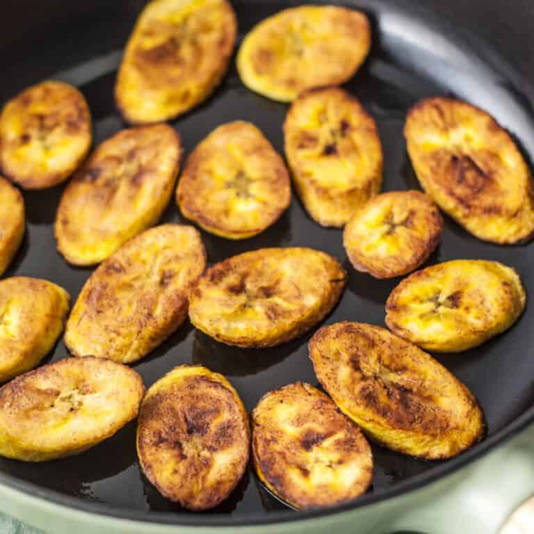 fried plantains in butter